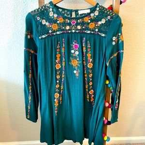 Embroidery dress